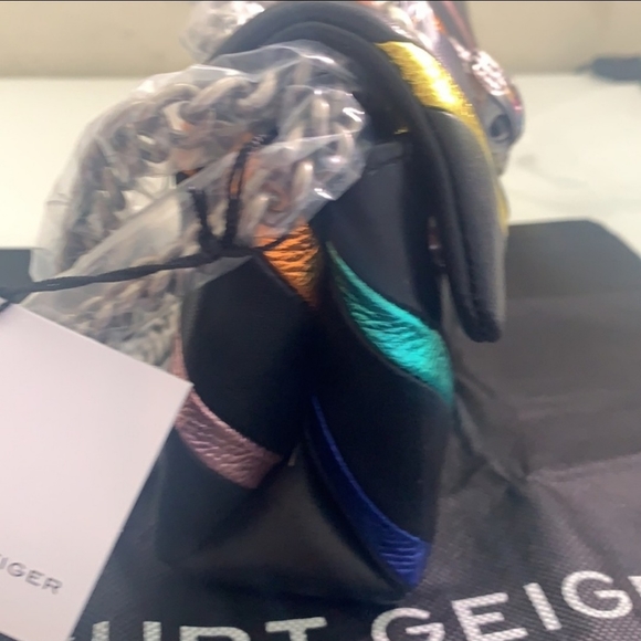 - KURT GEIGER LONDON MINI KENSINGTON LEATHER BAG - Picture 5 of 13